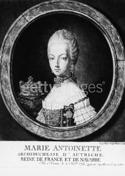 Joseph Ducreux - Portrait de Marie Antoinette - 1769 Dauphi12