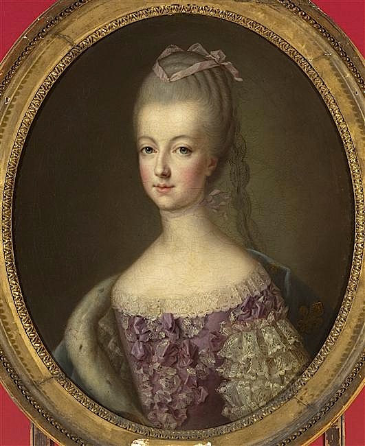 Portraits de Marie Antoinette - Le réalisme de Drouais Drouai11