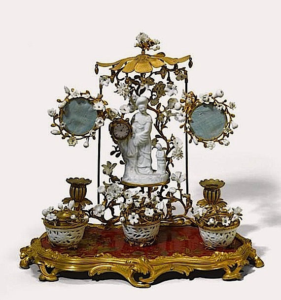 Chinoiseries (arts décoratifs) Gilt-b15