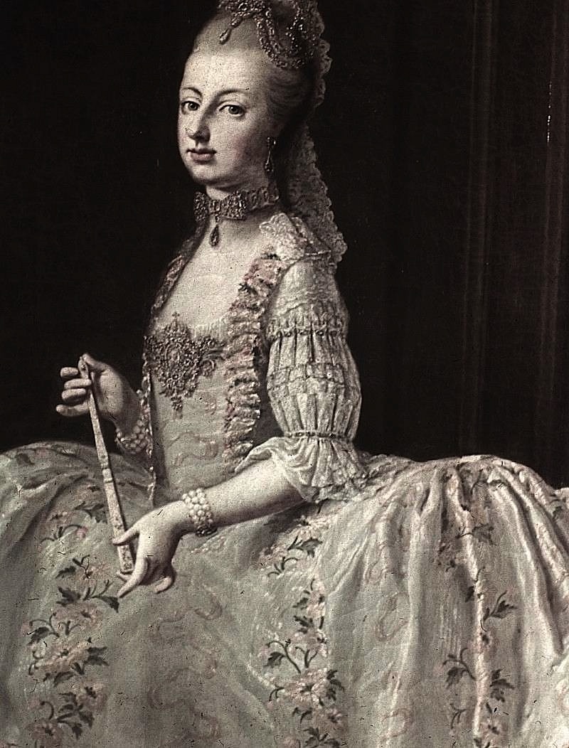 Portraits de Marie Antoinette - Le réalisme de Drouais Zi147010