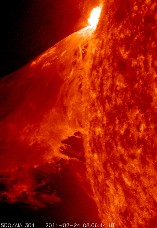 Suivi de la mission SDO (Solar Dynamics Observatory) 20110210