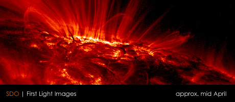 Suivi de la mission SDO (Solar Dynamics Observatory) Firstl10