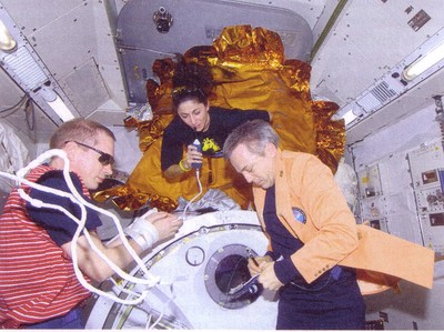 rencontre astronautes au Palais de la découverte Frankd10