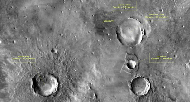 Opportunity va explorer le cratère Endeavour - Page 9 Pia13011