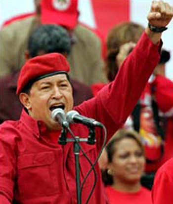 Hugo Chavez fte ses dix ans au pouvoir Chavez11