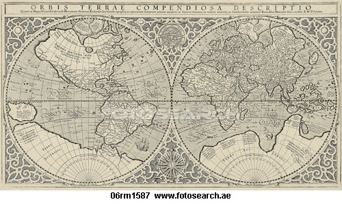 خرائط قديمه للعالم 06rm1510