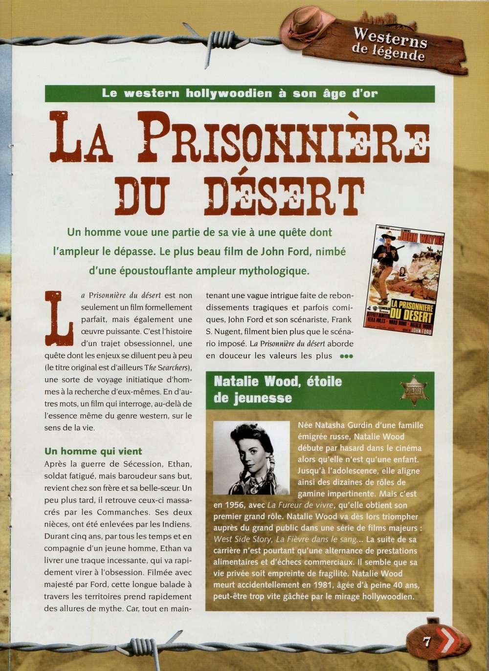 La prisonnière du désert - The searcher - 1956 - Page 2 Revue_16