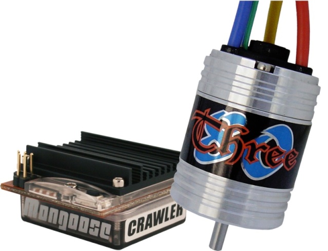 NOVAK Mongoose Crawler Micro Brushless System  18.5T (#3055) 3055_s10