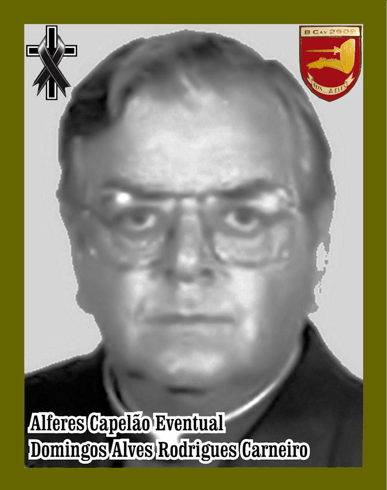 Faleceu o veterano Domingos Alves Rodrigues Carneiro, Alferes Capelão  Eventual, do BCav2909 Alfere12