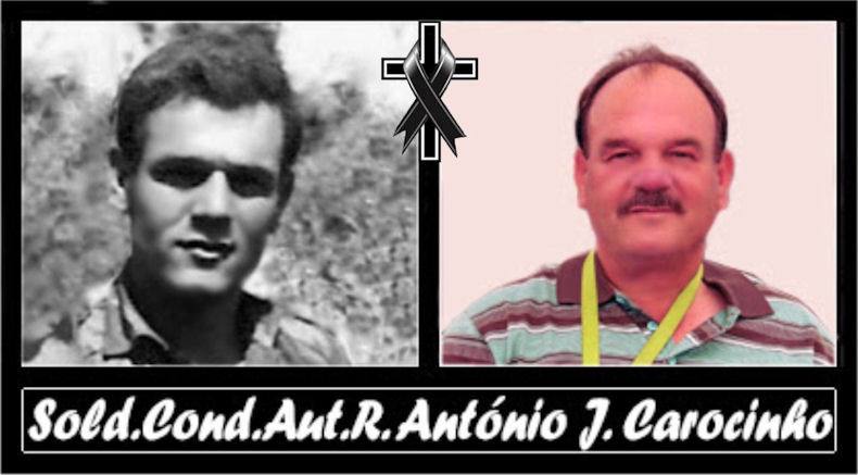 Faleceu o veterano António Jacinto Penacho Carocinho, Soldado Condutor, da CArt3514 - 24Set2020 Antzni34