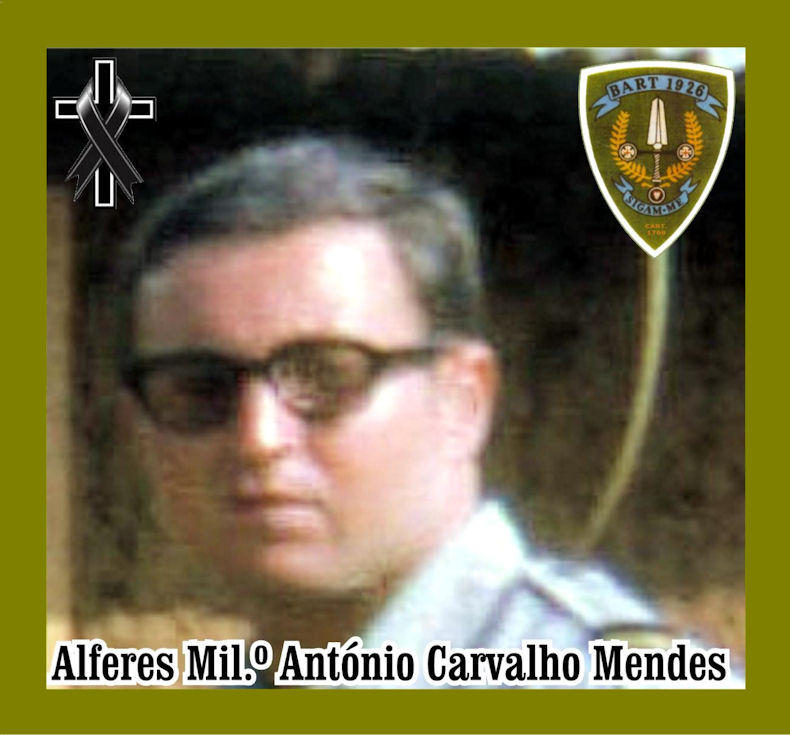 Faleceu o veterano António Carvalho Mendes, Alferes Mil.º, da CArt1769/BArt1926 - 05Jun2021 Antzni51