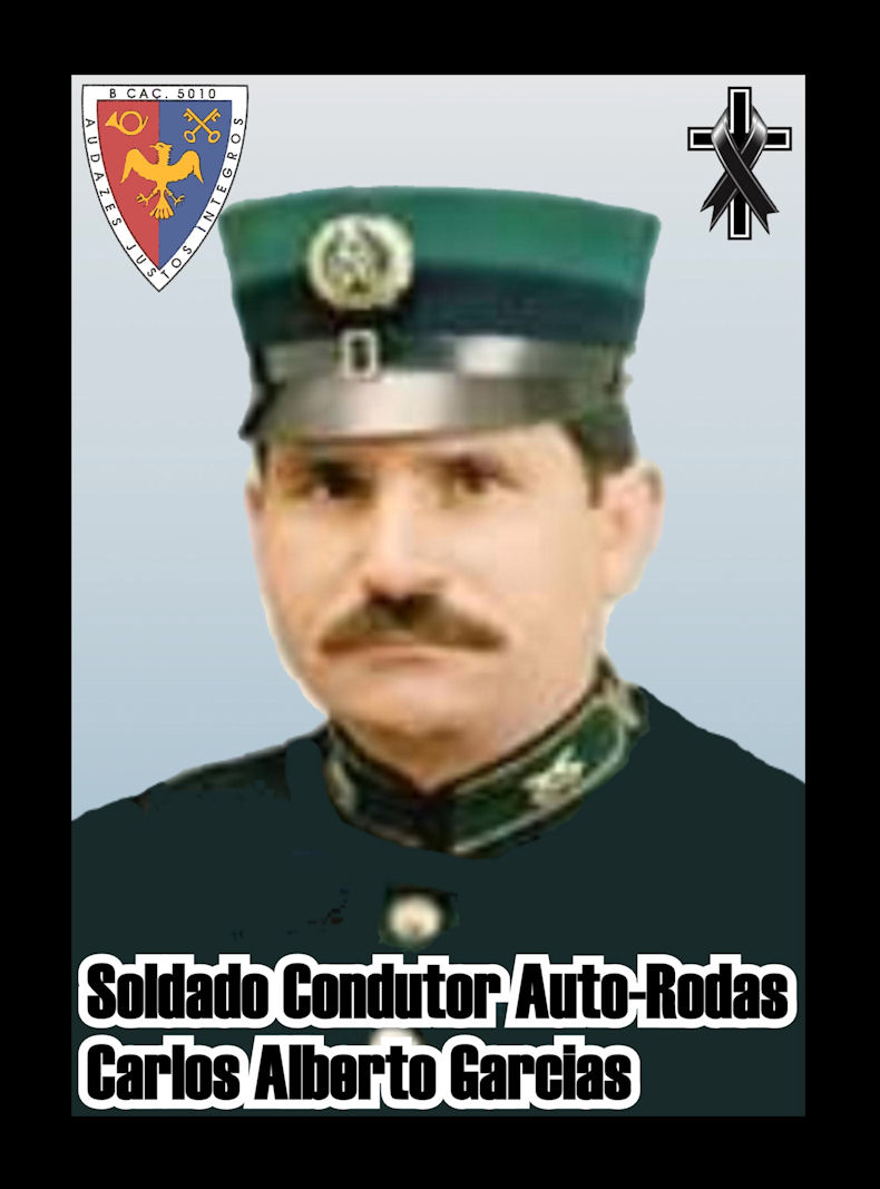 Faleceu o veterano Carlos Alberto Garcias, Soldado Condutor Auto Rodas, da 1ª/BCac5010/74 -05Ago2023 Carlos25