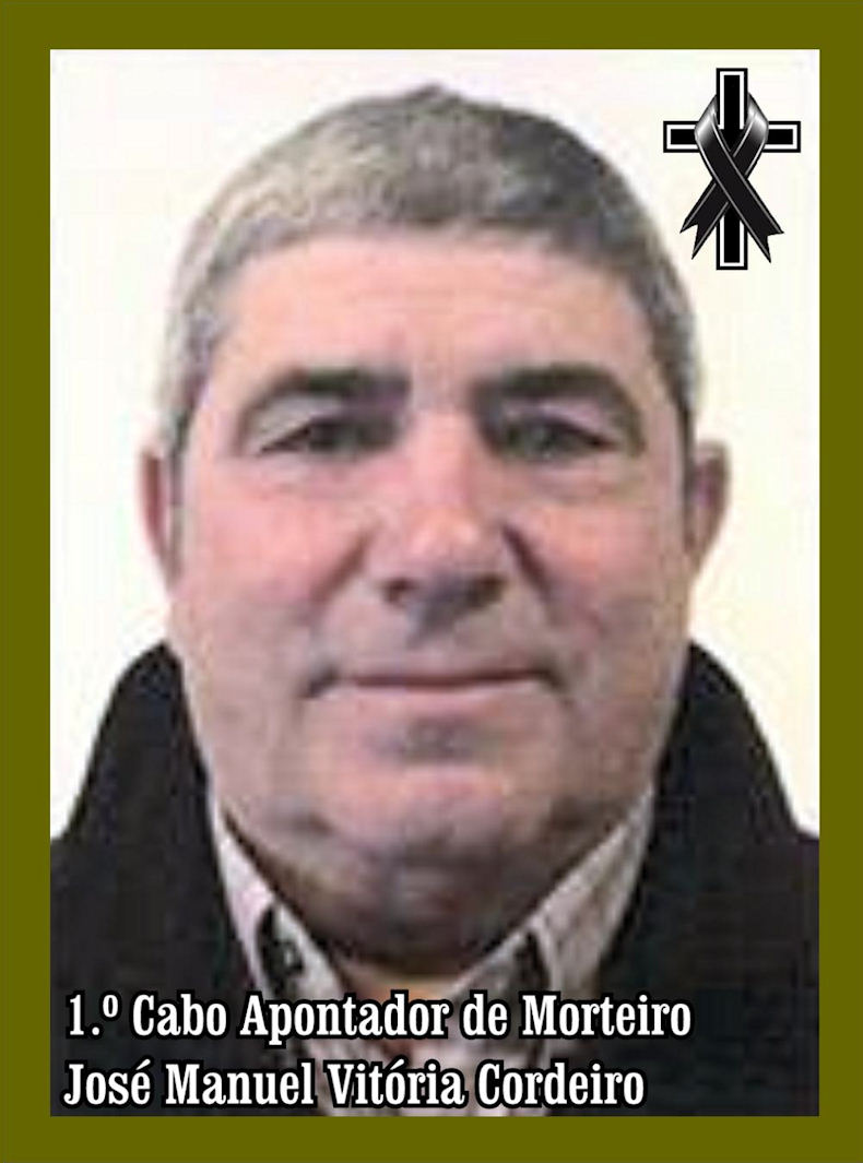 Faleceu o veterano José Manuel Vitória Cordeiro, 1.º Cabo, da CArt2520 - 19Ago2019 Cart2510