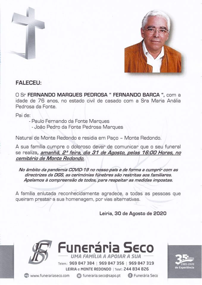 Faleceu o veterano Fernando Marques Pedrosa, Soldado PQ, da 1ªCCP/BCP31 - 30Ago2020 Fernan16