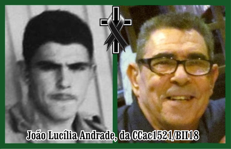 Faleceu o veterano João Lucília Andrade, da CCac1521/BII18 - 11Out2020 Jozeo_14