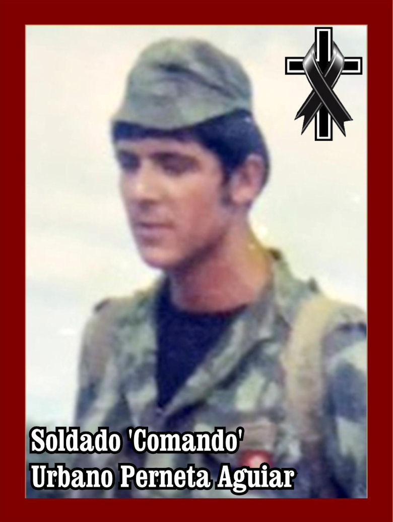 Faleceu o veterano Urbano Perneta Aguiar, Soldado 'Comando', da 2042ªCCmds - 05Abr2020 Urbano12