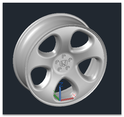 [新奇]AutoCAD 3D輪框 - 3D列印 312910