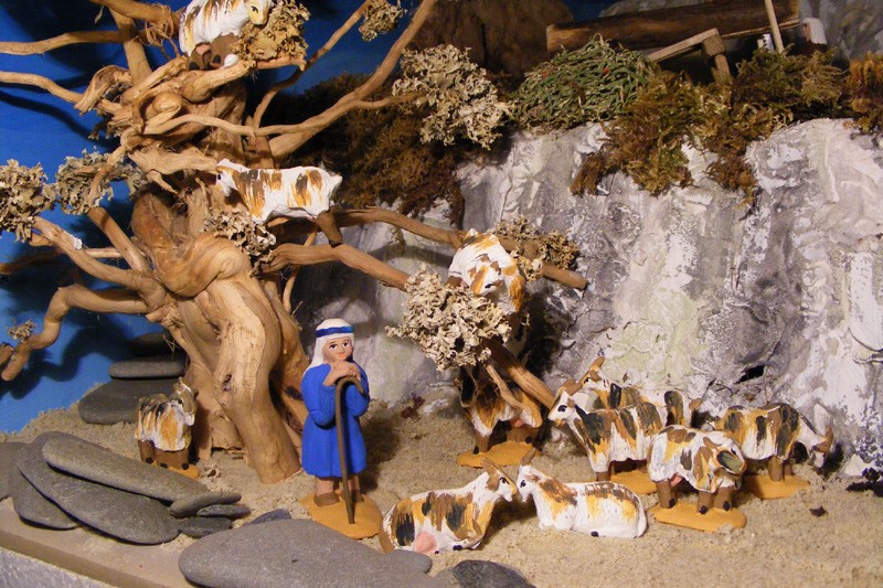 Crèche orientale Zolino. Maison18