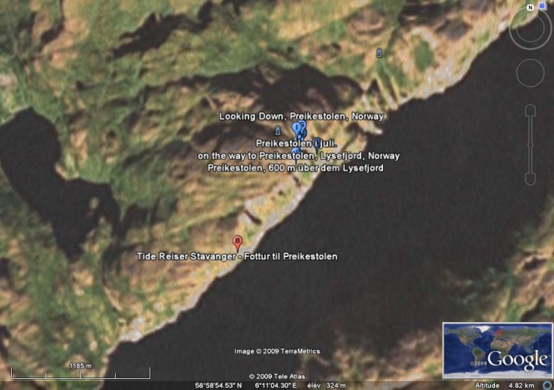 PREIKESTOLEN , la plus grande craque du fjord de Norvège Preike10