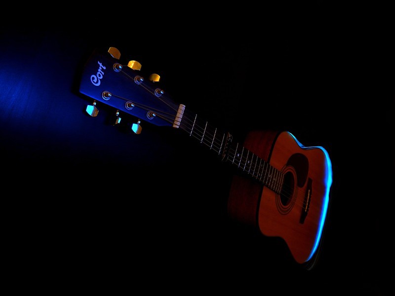 Guitare et Paint Lighting Guitar12