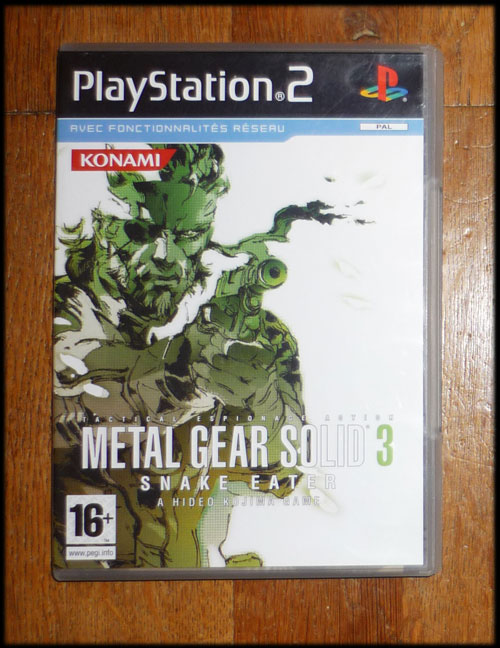 Jeux PS2 : metal gear solid 3 + cadeau Metal-12