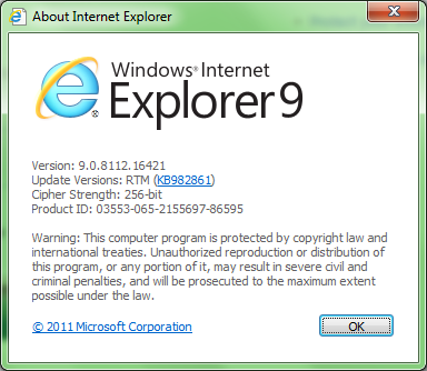 المتصفح الرسمي لمايكروسوفت " Internet Explorer 9 Final " الخاص بأنظمه التشغيل فيستا وسفن  110