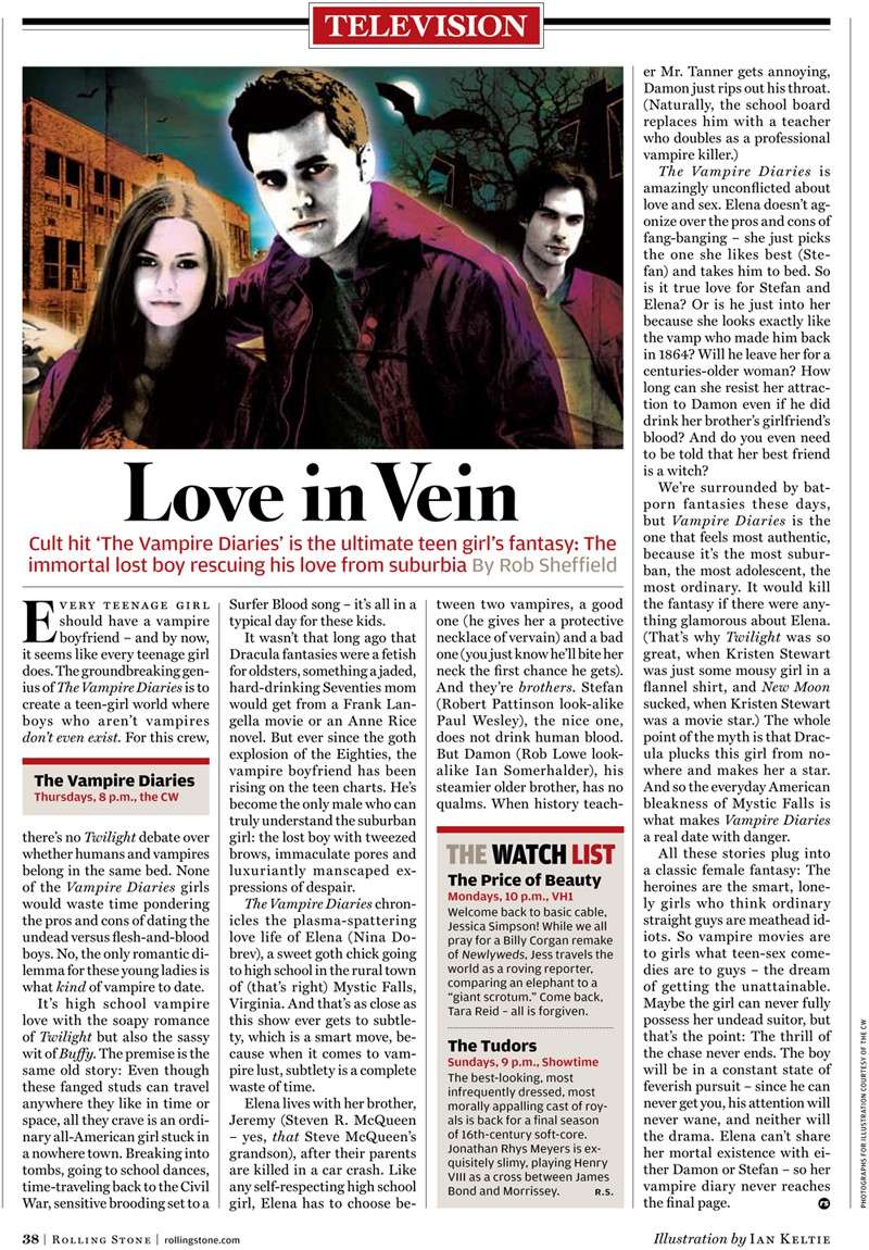 The Vampire Diaries en la revista Rolling Stone Tvdrol10