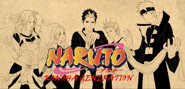 Naruto Konoha Generation Dibujo10