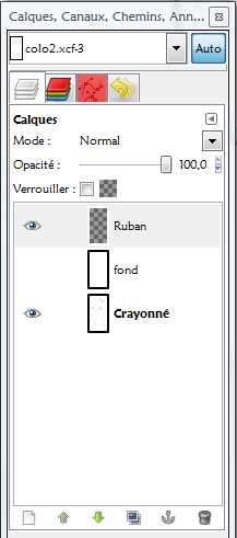 Un line tout clean avec GIMP Chem610