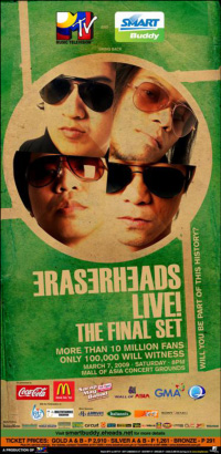 eraserheads live: the final set Ad-sma10