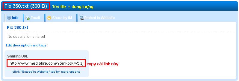 Hướng dẫn upload / download file trên host mediafire Tut411