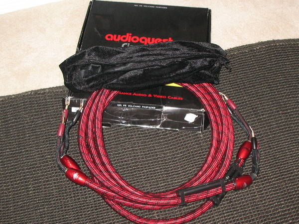 AudioQuest Volcano speaker cables (Used) SOLD Aq10