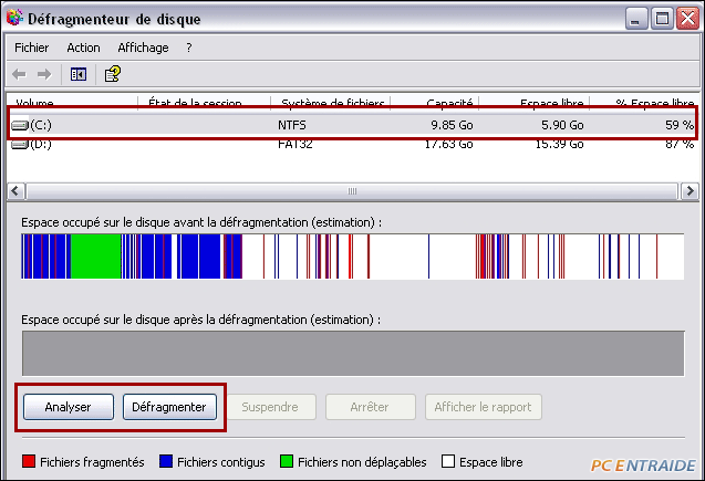 Nettoyer, Défragmenter Le Disque Dur Windows Xp Accele11