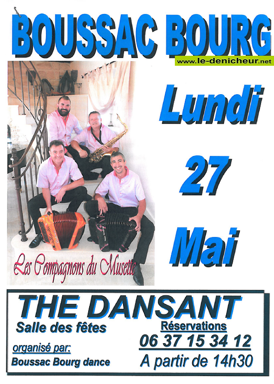e27 - LUN 27 mai - BOUSSAC - Thé dansant avec Les Compagnons du Musette  00-05_10