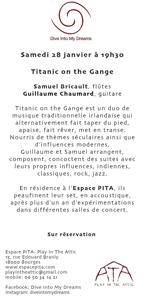 m28 - SAM 28 janvier - BOURGES - Titanic on the Gange [Concert] 000214