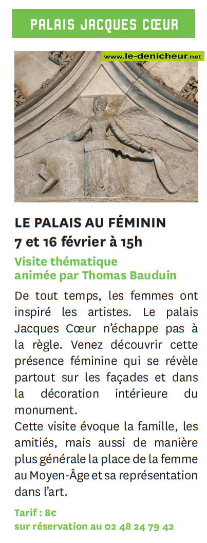 n16 - JEU 16 février - BOURGES - Le Palais au Féminin [Visite thématique] 00022