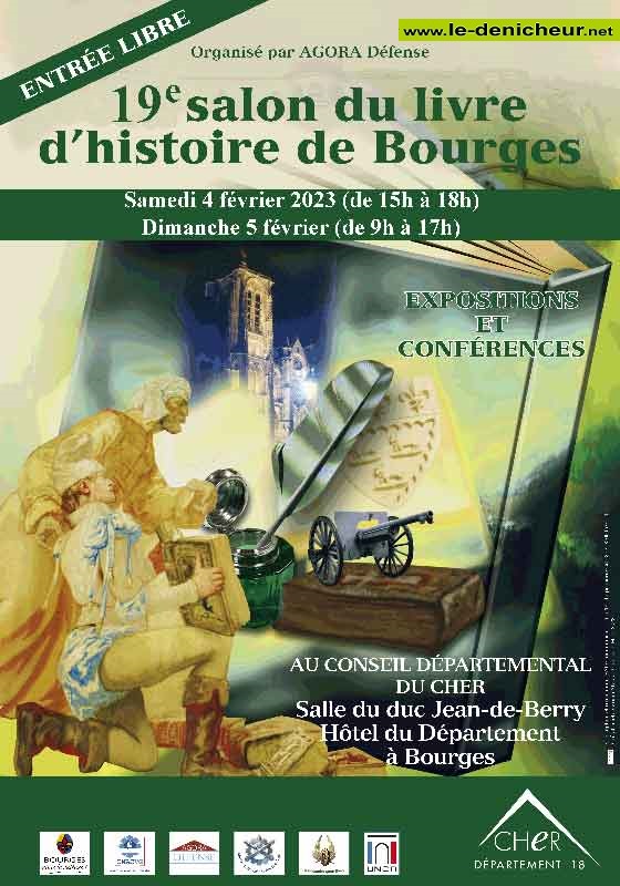 n04 - Les 4 et 5 février - BOURGES - Salon du Livre d'Histoire de Bourges 00040