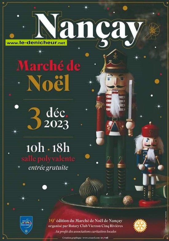 x03 - DIM 03 décembre - NANCAY - Marché de Noël . 00068