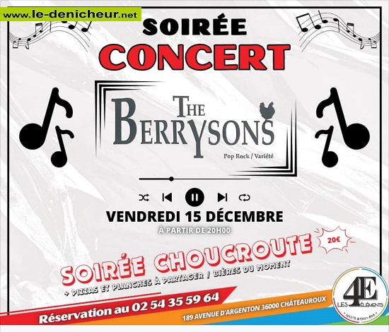 x15 - VEN 15 décembre - CHATEAUROUX - The Berrysons en concert 000_0106