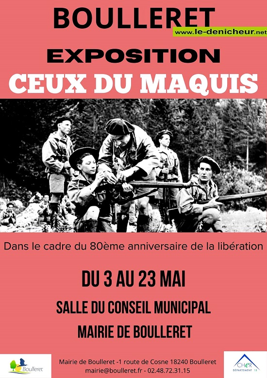 e23 - Jusqu'au 23 mai - BOULLERET - Ceux du Maquis [exposition] 000_0168
