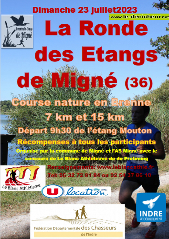 s23 - DIM 23 juillet - MIGNE - La Ronde des Etangs [Course nature] 000_019