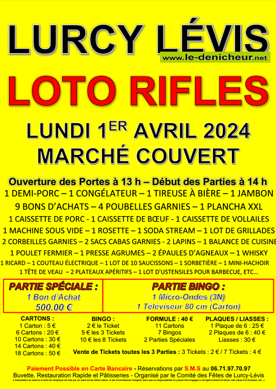 d01 - LUN 01 avril - LURCY-LEVIS - Loto du comité des fêtes ° 000_0326