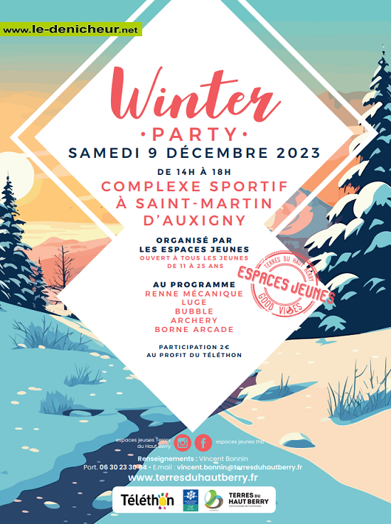 x09 - SAM 09 décembre - ST-MARTIN d'Auxigny - Winter Party [téléthon] 000_0912