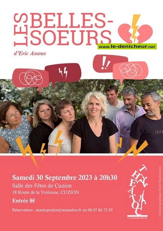 u30 - SAM 30 septembre - CUZION - Les Belles-Soeurs [théâtre] 000_1148