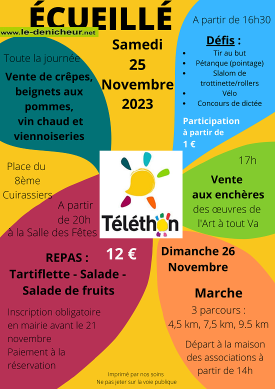 w25 - SAM 25 novembre - ECUEILLE - Téléthon 000_1162