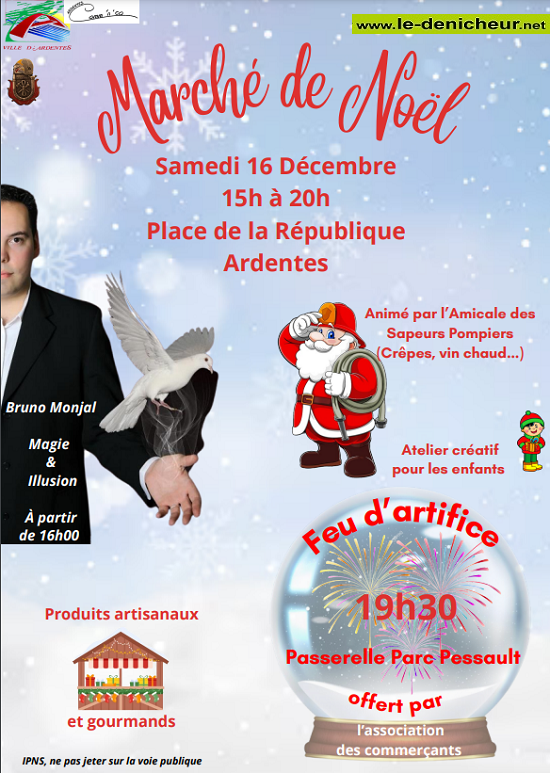 16 décembre 2023- ARDENTES 36 Indre - Marché de Noël 000_1172