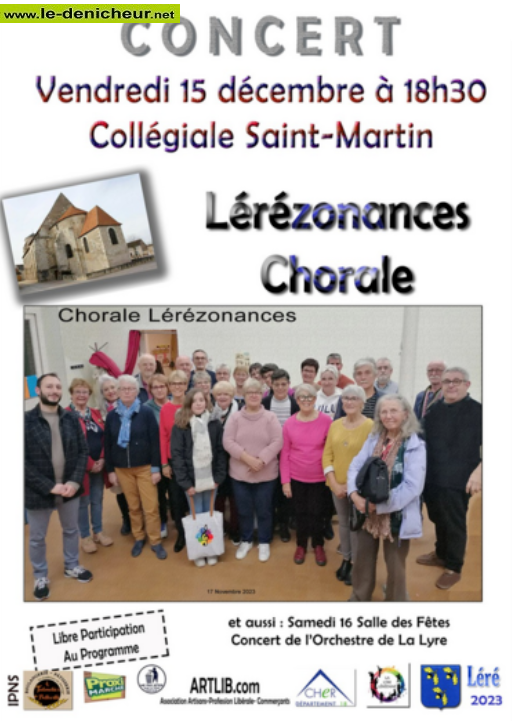 x15 - VEN 15 décembre - LERE - Chorale Lérézonances [Concert] 000_1184