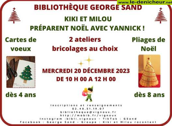 x20 - MER 20 décembre - VIGNOUX /Barangeon - Ateliers bricolages 000_1196
