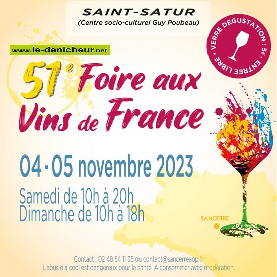 w04 - Les 4 et 5 novembre - ST-SATUR - 51ème Foire aux Vins de France 000_1198