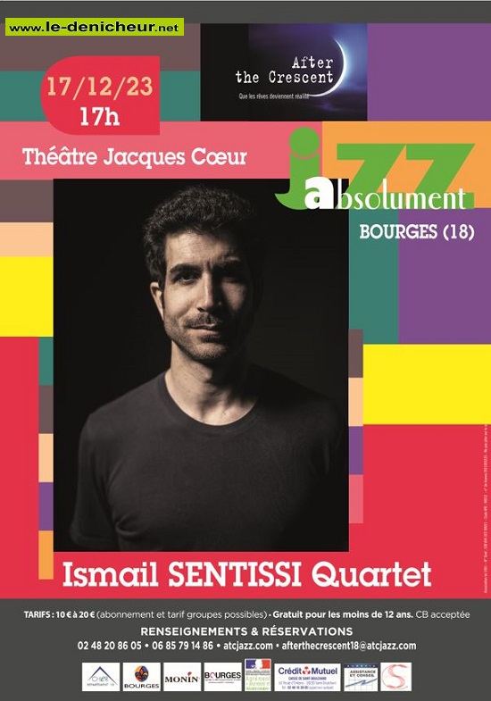 x17 - DIM 17 décembre - BOURGES - Ismail Sentissi Quartet 000_1271